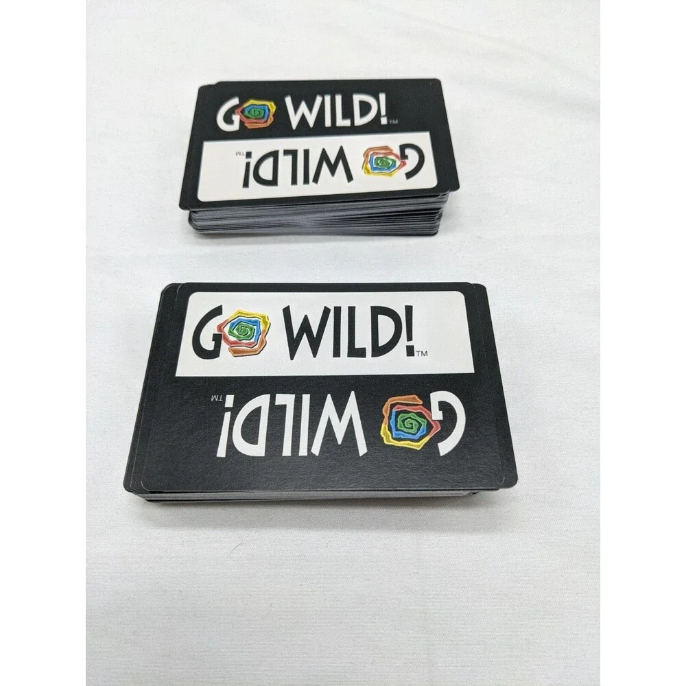 Wizard Of The Coast Go Wild The Card Game Wotc Complete